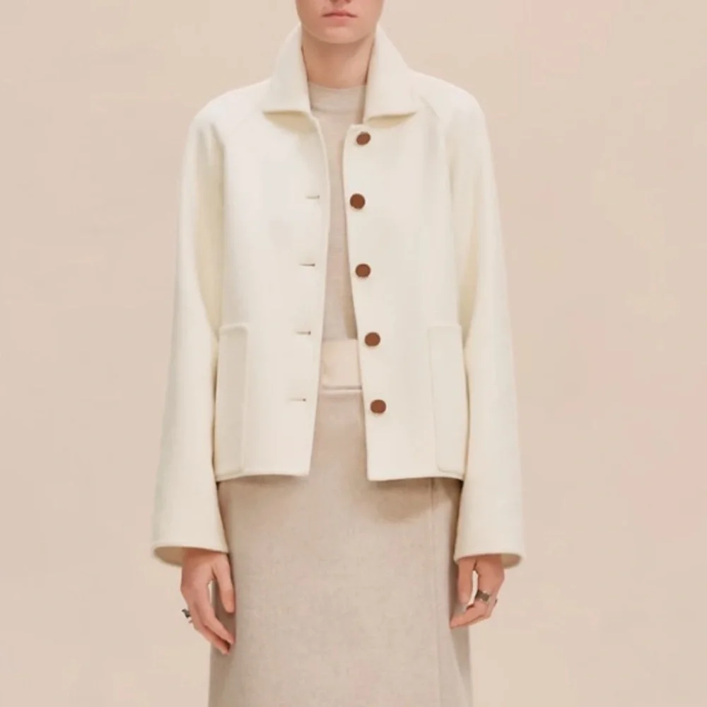 Wool Cashmere Blend Jacket - Picture 4 of 8